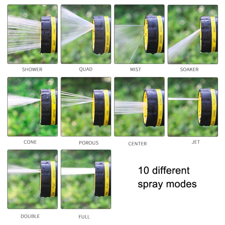 10 Functional Watering Sprinkler Head Household Water Pipe, Style: D6+4 Connector+5m 4-point Tube - Watering & Irrigation by PMC Jewellery | Online Shopping South Africa | PMC Jewellery | Buy Now Pay Later Mobicred