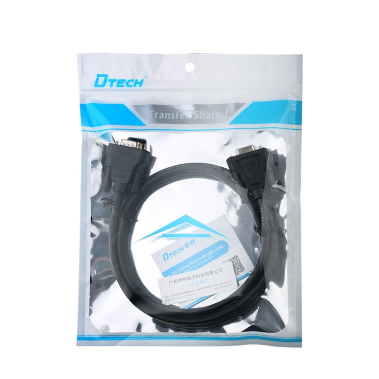 DTECH RS232 Serial Direct Line DB9 Extension Line Male to Female 3m - RS485 / RS232 Series by DTECH | Online Shopping South Africa | PMC TechLife