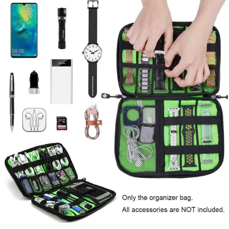 Multifunctional Portable Mobile Phone Digital Accessories U Disk Storage Bag, Color: Navy - Other by PMC TechLife | Online Shopping South Africa | PMC TechLife | Buy Now Pay Later Mobicred