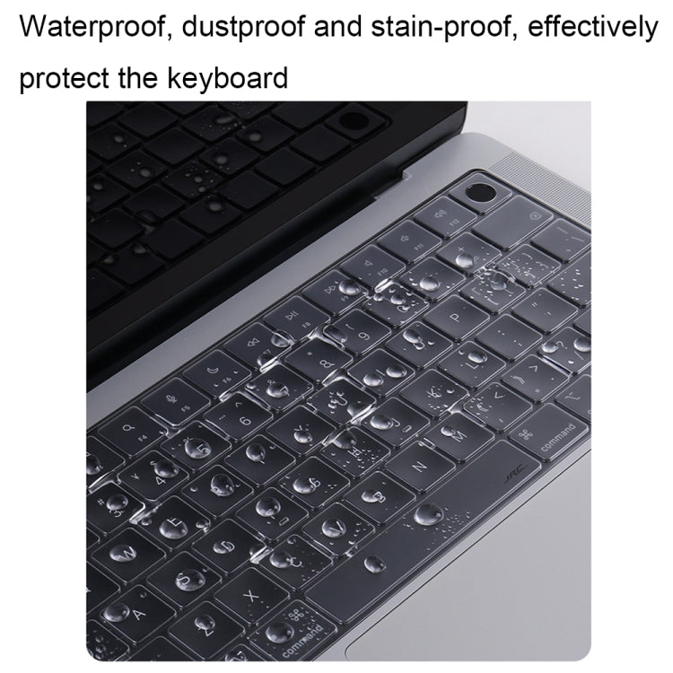 JRC Waterproof Laptop Keyboard Film For MacBook Pro 14 A2442 - Keyboard Protector by JRC | Online Shopping South Africa | PMC Jewellery