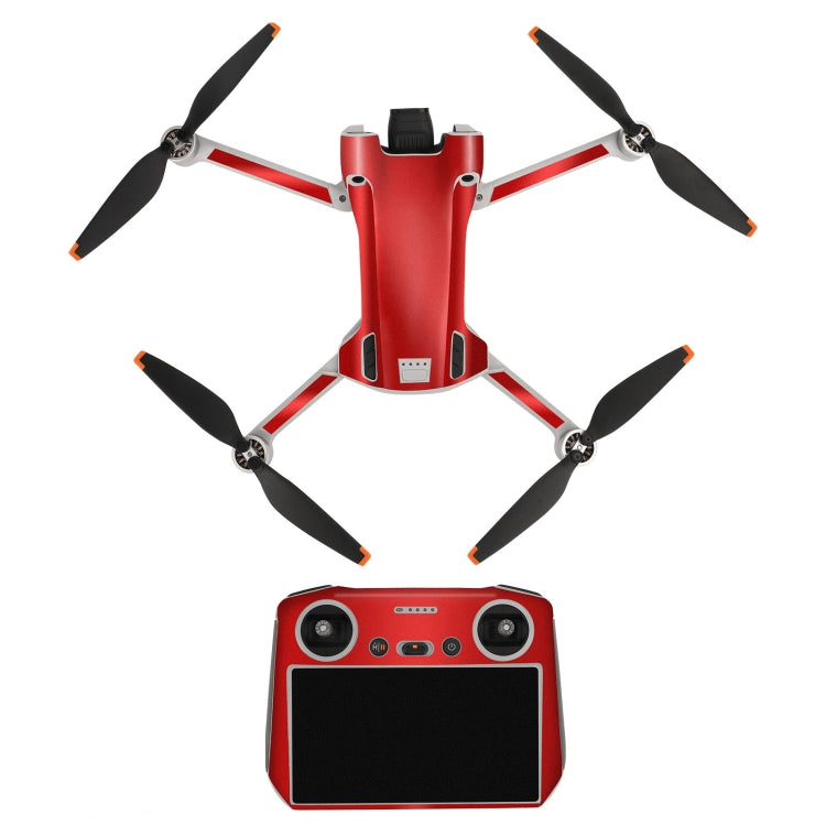 Sunnylife Drone+Remote Control Protective Sticker For DJI Mini 3 Pro RC Version(Aurora Red) - Stickers by Sunnylife | Online Shopping South Africa | PMC TechLife | Buy Now Pay Later Mobicred