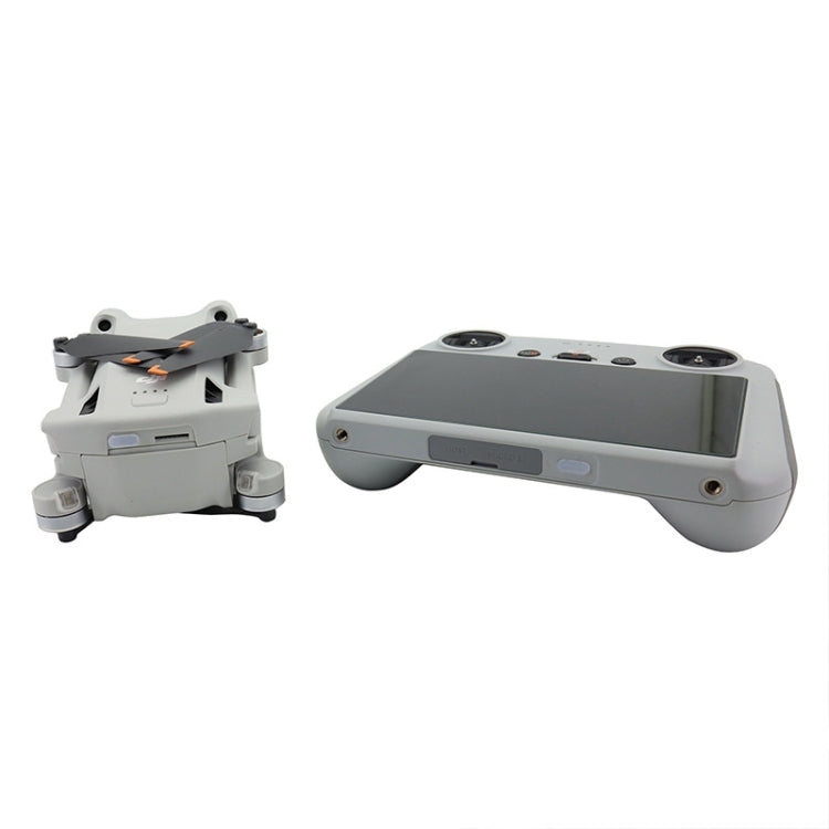 2 Sets Drone Body Remote Control Charging Port Dust Plug for DJI Mini 3 Pro(Transparent) - Others by PMC TechLife | Online Shopping South Africa | PMC TechLife