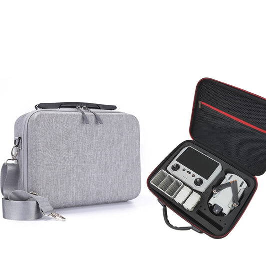 Portable Shoulder Bag for DJI Mini 3 Pro Drone Smart Controller(Grey) - Backpacks & Bags by PMC Jewellery | Online Shopping South Africa | PMC Jewellery | Buy Now Pay Later Mobicred