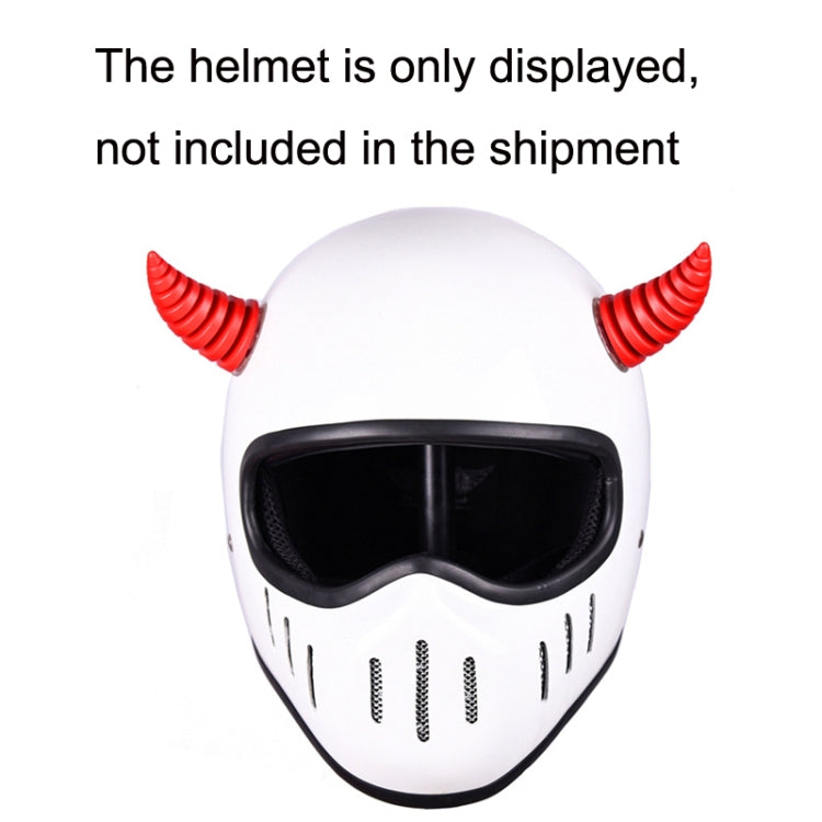 2PCS Motorcycle Horn Sucker Helmet Decoration(Black) - Ornamental Parts by PMC TechLife | Online Shopping South Africa | PMC TechLife