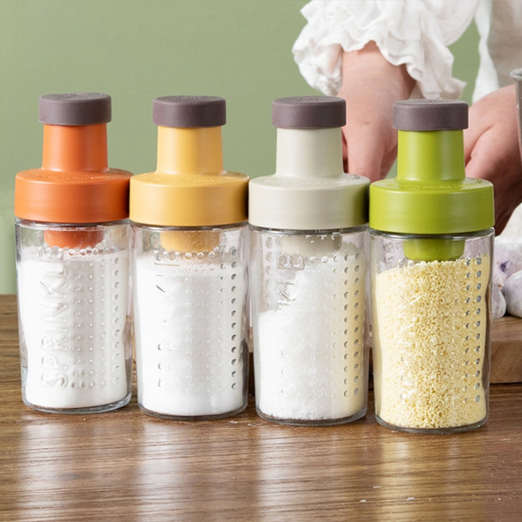 Quantitative Sugar Control Bottle Sugar Jar Dust-proof Sealed Seasoning Bottle With Lid(White) - Condiment Bottles & Hip Flasks by PMC Jewellery | Online Shopping South Africa | PMC Jewellery