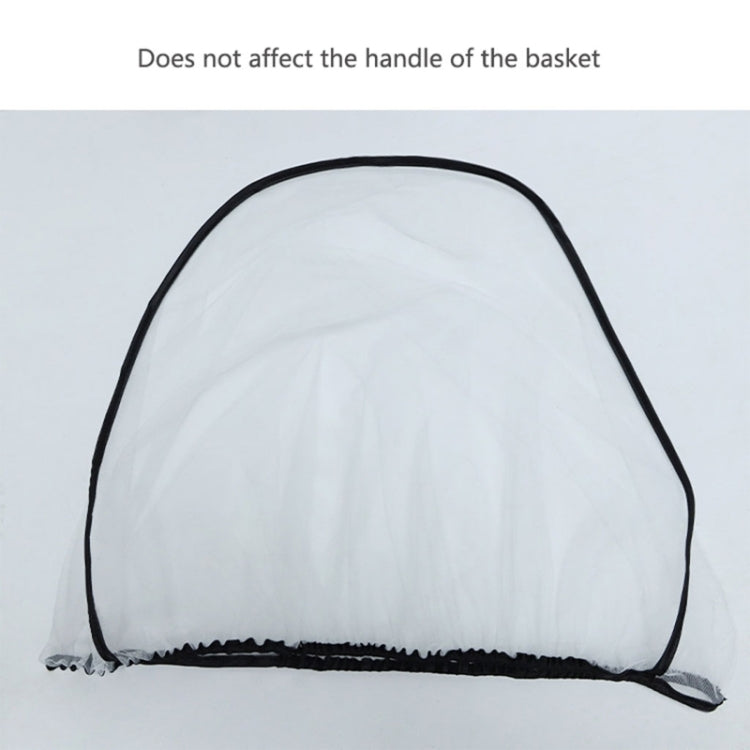 Baby Stroller Pushchair Mosquito Net Newborn Carriage Cradles Cover(White) - Strollers Accessories by PMC TechLife | Online Shopping South Africa | PMC TechLife
