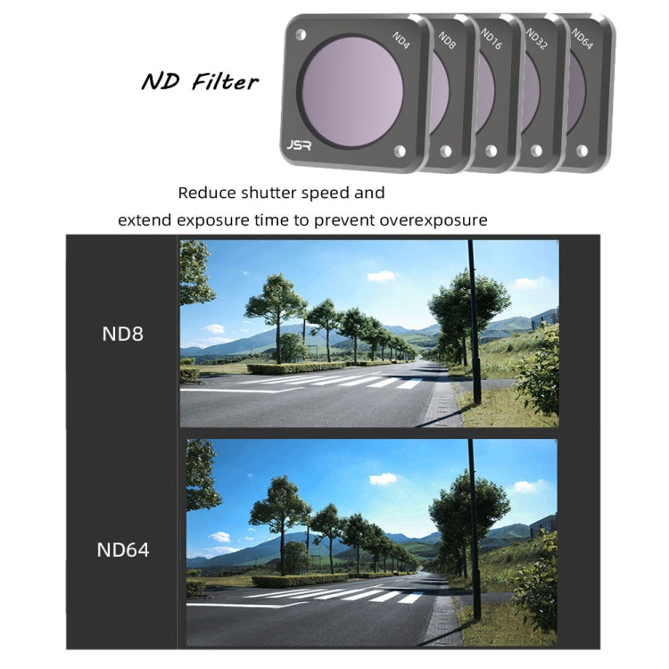 JUNESTAR Action Camera Filters For DJI Action 2,Style:  ND4 - Lens Filter by JUNESTAR | Online Shopping South Africa | PMC TechLife | Buy Now Pay Later Mobicred