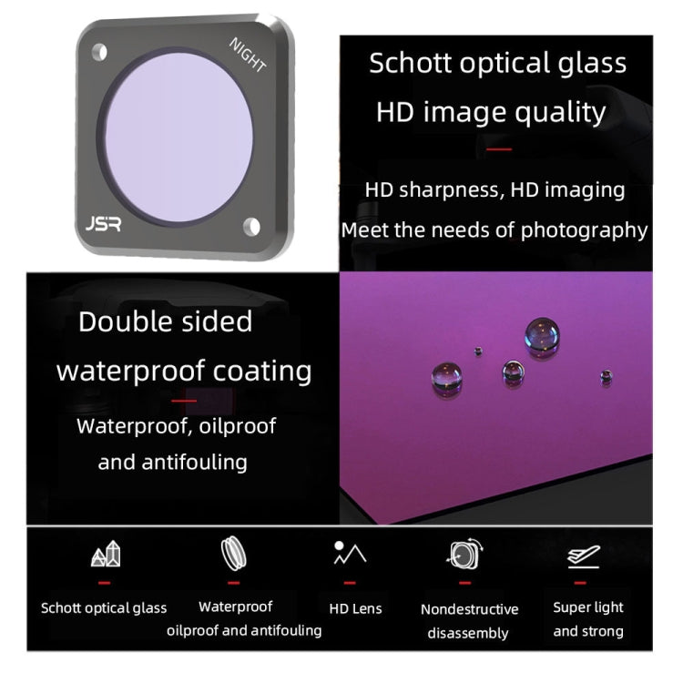 JUNESTAR Action Camera Filters For DJI Action 2,Style: ND64 - free shipping - PMC TechLife - Order now!