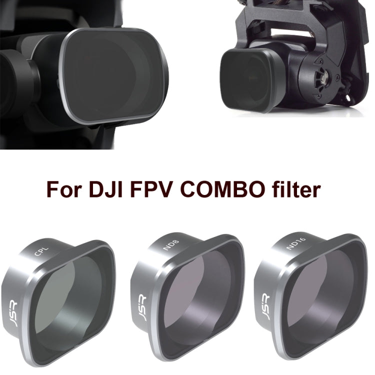 JUNESTAR  Drone Filters For DJI FPV COMBO ,Model: ND16PL - Lens Accessories by PMC TechLife | Online Shopping South Africa | PMC TechLife | Buy Now Pay Later Mobicred