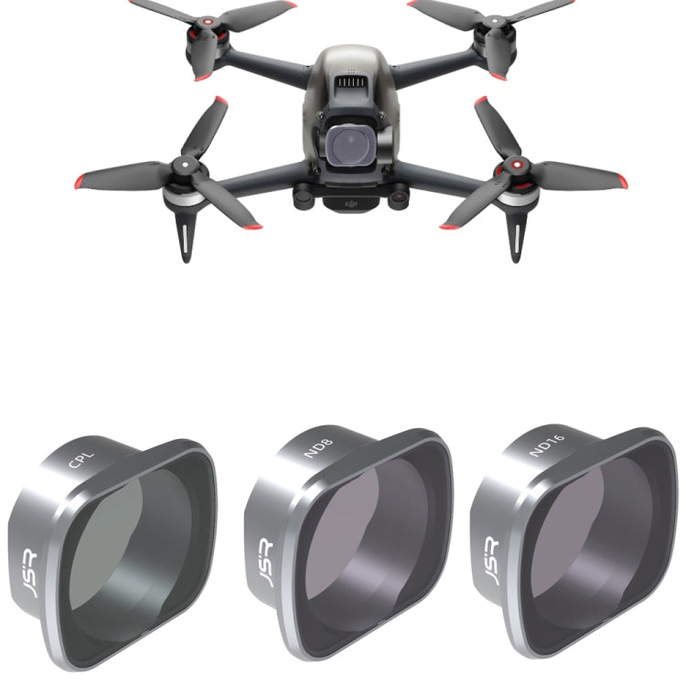 JUNESTAR  Drone Filters For DJI FPV COMBO ,Model: CPL+ND8+ND16 - free shipping - PMC TechLife - Order now!