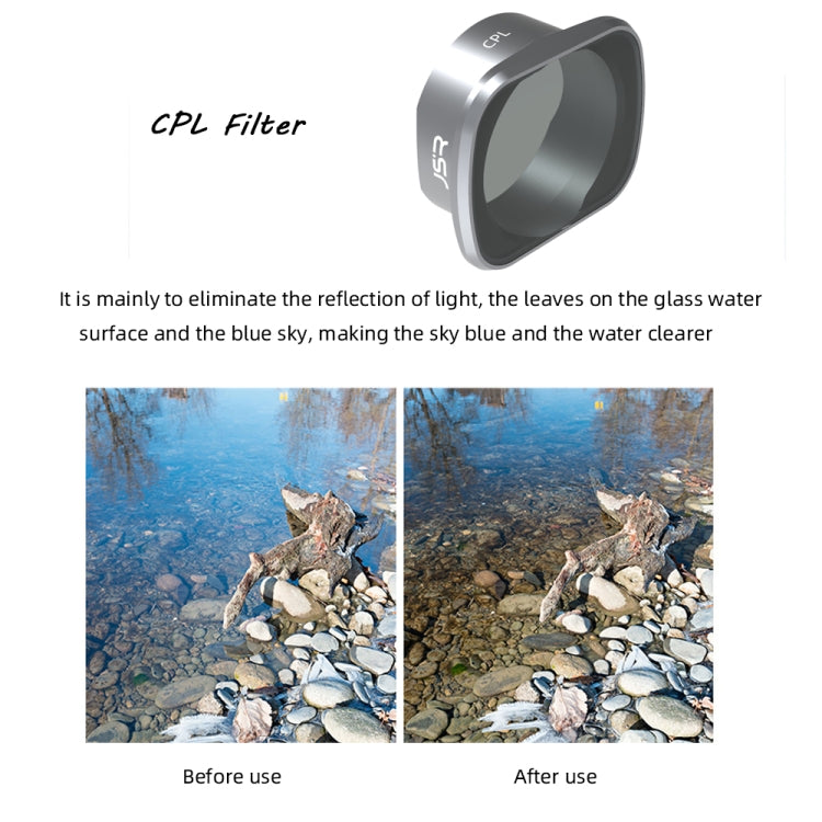 JUNESTAR  Drone Filters For DJI FPV COMBO ,Model: UV+CPL+ND4/8/16/32 - Lens Accessories by PMC TechLife | Online Shopping South Africa | PMC TechLife | Buy Now Pay Later Mobicred