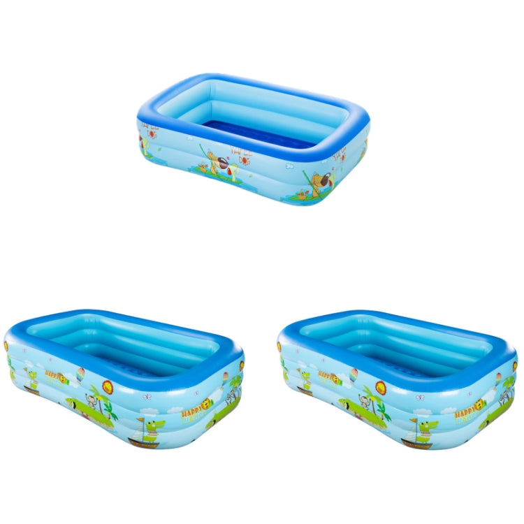 Children Adult Cartoon Inflatable Swimming Ring, Pattern: 1.2m Two Layer Pool - Swimming Rings by PMC Jewellery | Online Shopping South Africa | PMC Jewellery