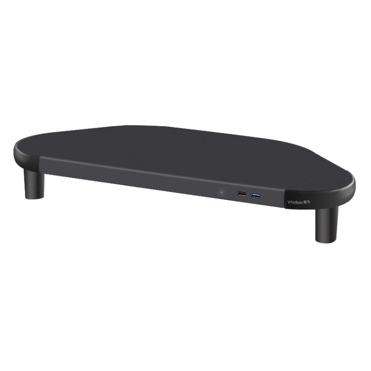 Vaydeer ZGP011 Metal Corner Computer Monitor Raised Rack(USB3.0+3 x USB2.0) - free shipping - PMC Jewellery - Order now!