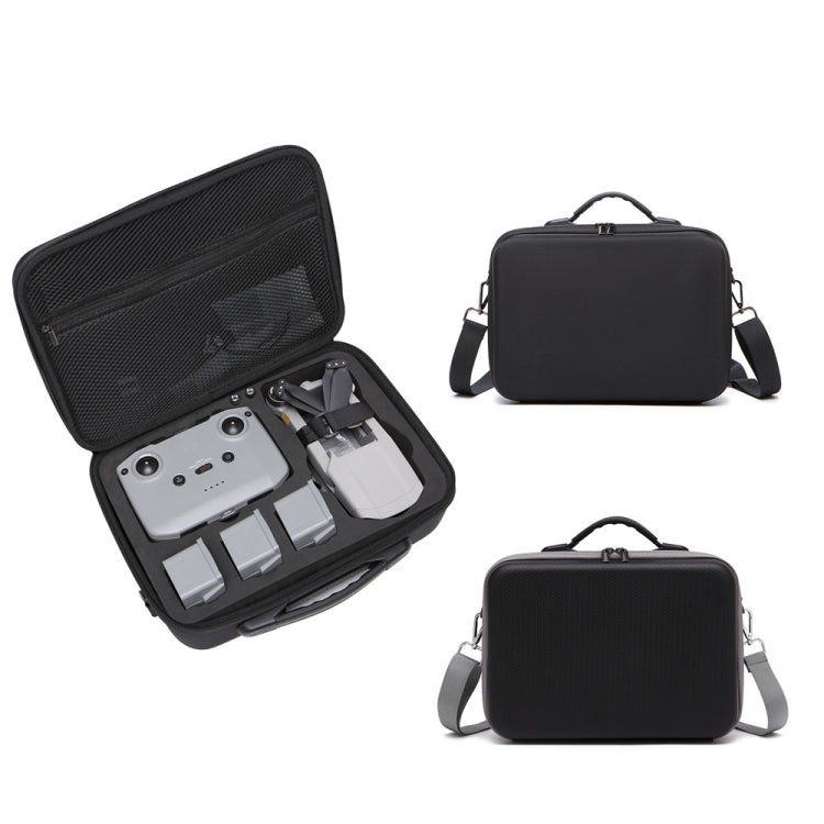 Drone Shoulder Messenger Bag Handbag for DJI Mavic Air 2/Air 2S(PU Diamond Pattern Black) - Backpacks & Bags by PMC Jewellery | Online Shopping South Africa | PMC Jewellery | Buy Now Pay Later Mobicred