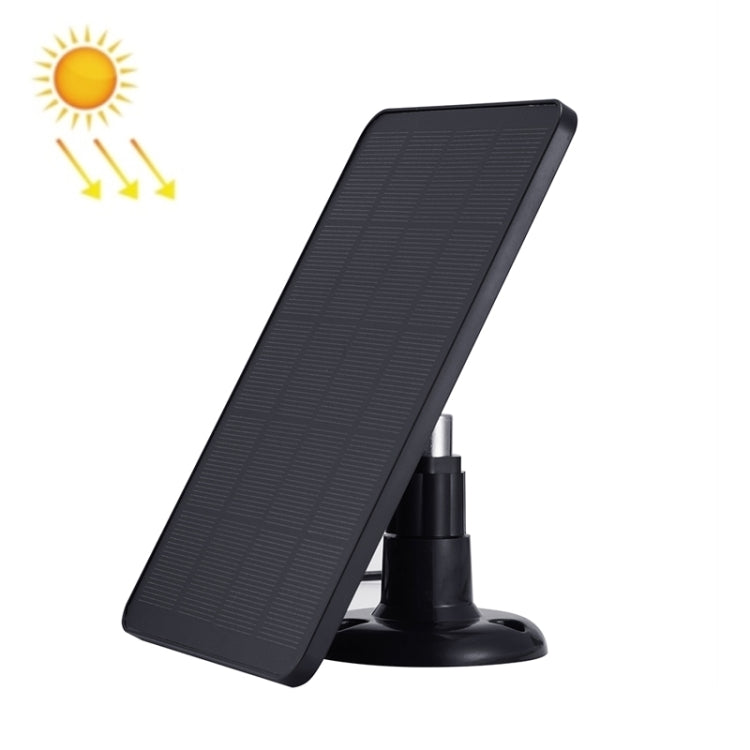 CSP-4W Low Power Surveillance Camera Doorbell Solar Charging Pad(Black) - Charger by PMC Jewellery | Online Shopping South Africa | PMC Jewellery | Buy Now Pay Later Mobicred