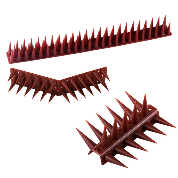 Plastic Bird Repellent Thorns Fence Anti-climb Nails(Brick Red) - Outdoor Insect Repellent by PMC TechLife | Online Shopping South Africa | PMC TechLife | Buy Now Pay Later Mobicred