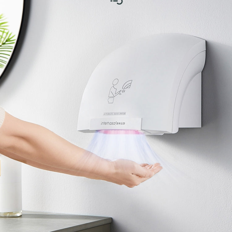 Interhasa 220V Automatic Electric Hand Dryer Mini  Induction Hand Drying Machine,Style: Single Hot,CN Plug - free shipping - PMC TechLife - Order now!