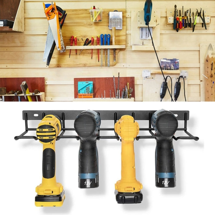 Wall Mounted Handheld Drill Tool Storage Rack, Specification: Single Rack - Others by PMC Jewellery | Online Shopping South Africa | PMC Jewellery