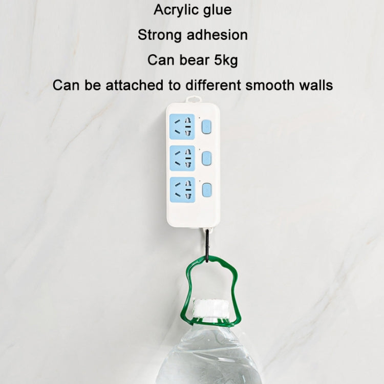 Traceless Wall Hanging Multifunction Plug-in Rack, Specification: Double - Shelf & Hooks by PMC TechLife | Online Shopping South Africa | PMC TechLife