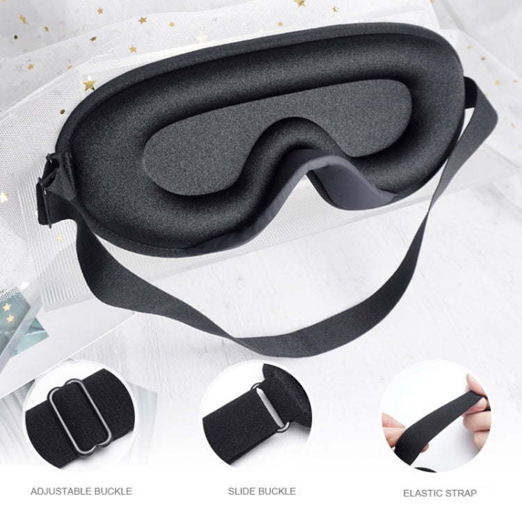 Three-Dimensional Breathable Hollow Sleep Shading Eye Mask, Specification: Gray - Eye Masks by PMC TechLife | Online Shopping South Africa | PMC TechLife