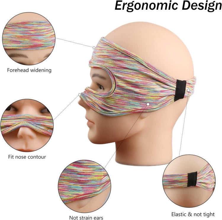 VR Glasses Head-mounted Breathable Sweat-proof Eye Mask(Colorful) - VR Accessories by PMC TechLife | Online Shopping South Africa | PMC TechLife | Buy Now Pay Later Mobicred