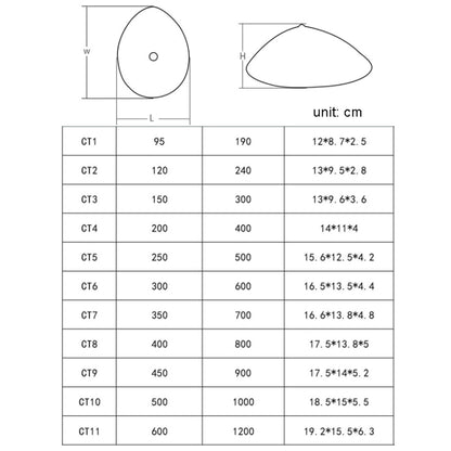 Postoperative Rehabilitation Drop-Shaped Silicone Fake Breast, Size: CT2 120g(Skin Color) - Fake Breasts by PMC Jewellery | Online Shopping South Africa | PMC Jewellery