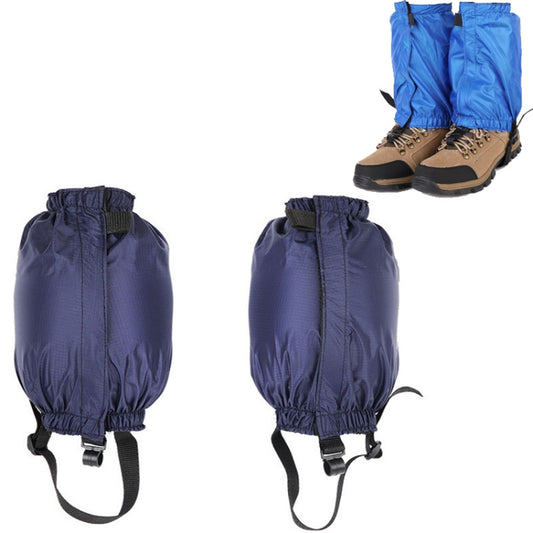 04 Outdoor Short Mountaineering Anti-Snow Leg Covers(Navy Blue) - Mountaineering Outfit by PMC Jewellery | Online Shopping South Africa | PMC Jewellery | Buy Now Pay Later Mobicred