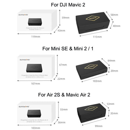 Sunnylife M2-SN9355 Blade Propeller Portable Storage Box For DJI Mini SE / 2 / 2 SE / 1 -  by Sunnylife | Online Shopping South Africa | PMC Jewellery | Buy Now Pay Later Mobicred