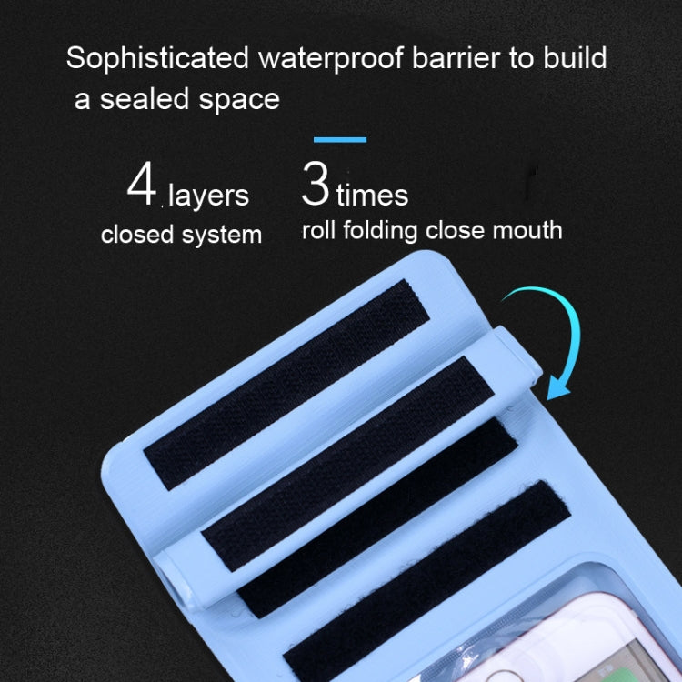 Tteoobl  30m Underwater Mobile Phone Waterproof Bag, Size: Large(Blue) - free shipping - PMC Jewellery - Order now!