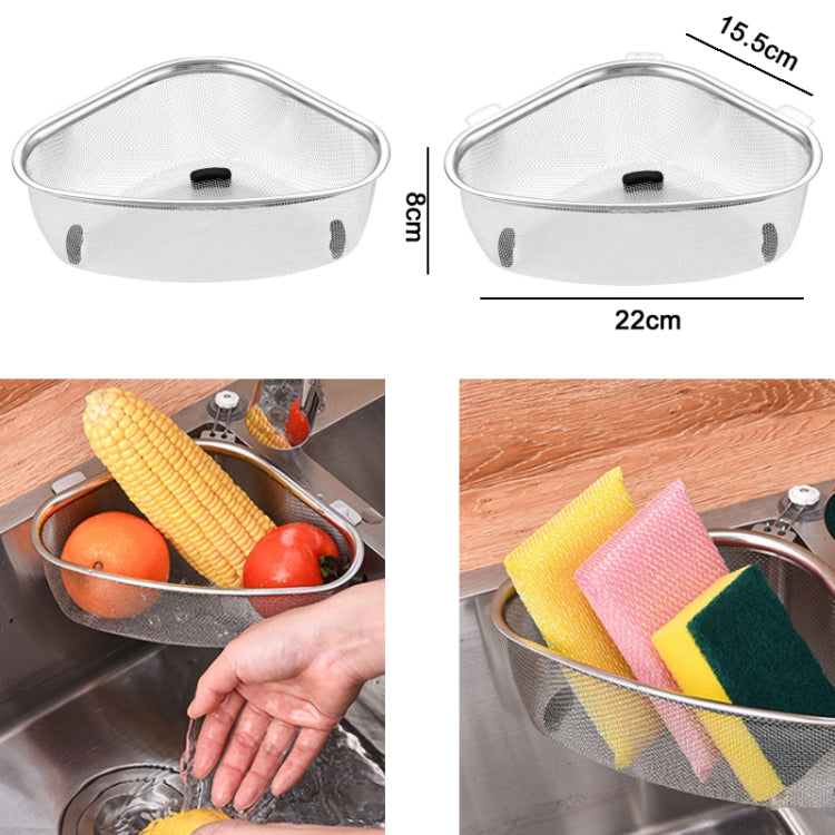 Kitchen Multifunctional Stainless Steel Triangle Sink Drain Basket, Style: Standing - Filters by PMC Jewellery | Online Shopping South Africa | PMC Jewellery