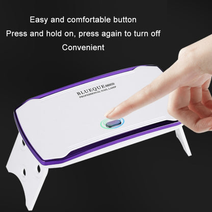 BLUEQUE USB Powered Nail Manicure Handheld UV Phototherapy Machine(Mini-9) - Nail Dryers by PMC Jewellery | Online Shopping South Africa | PMC Jewellery | Buy Now Pay Later Mobicred