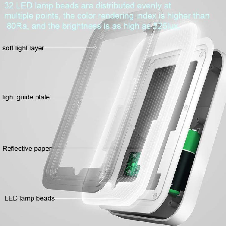 4L  45W Home Car Dual Purpose Refrigerator With Touch Light Makeup Mirror,CN Plug(White) - Refrigerators & Accessories by PMC TechLife | Online Shopping South Africa | PMC TechLife | Buy Now Pay Later Mobicred