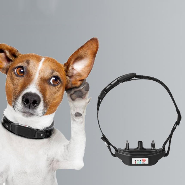 Intelligent Anti-barking Device Dog Trainer Collar, Style: Vibration+Electric Shock+Sound(Black) - Training Aids by PMC TechLife | Online Shopping South Africa | PMC TechLife | Buy Now Pay Later Mobicred