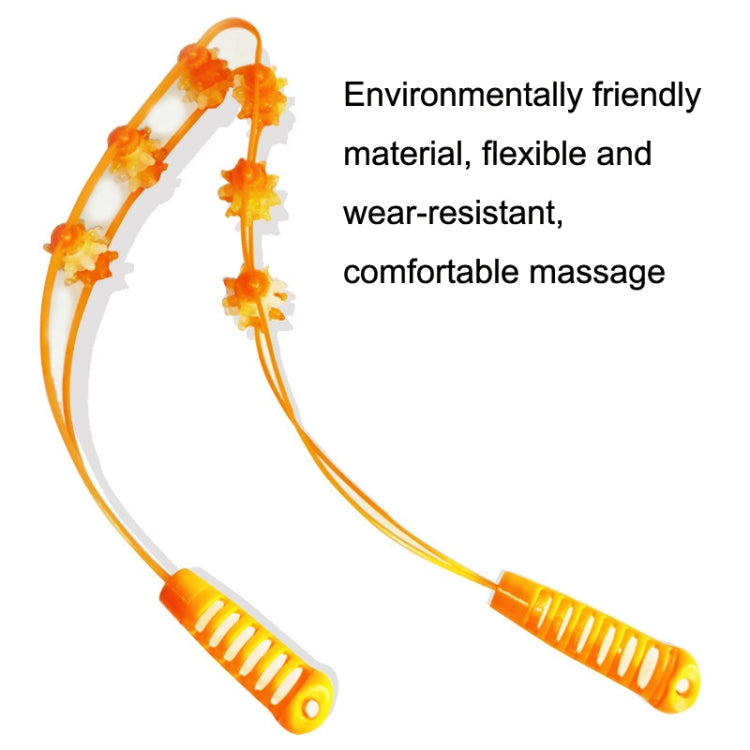 3PCS Plastic Back Puller Shoulder Waist Back Manual Roller Massager, Style: Three Wheels (Green) - free shipping - PMC TechLife - Order now!