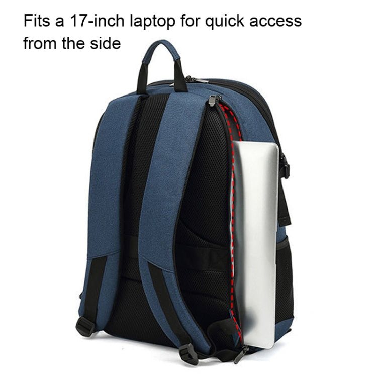 TONO LED Light SLR Digital Camera Backpack With USB Port(Black) - free shipping - PMC TechLife - Order now!