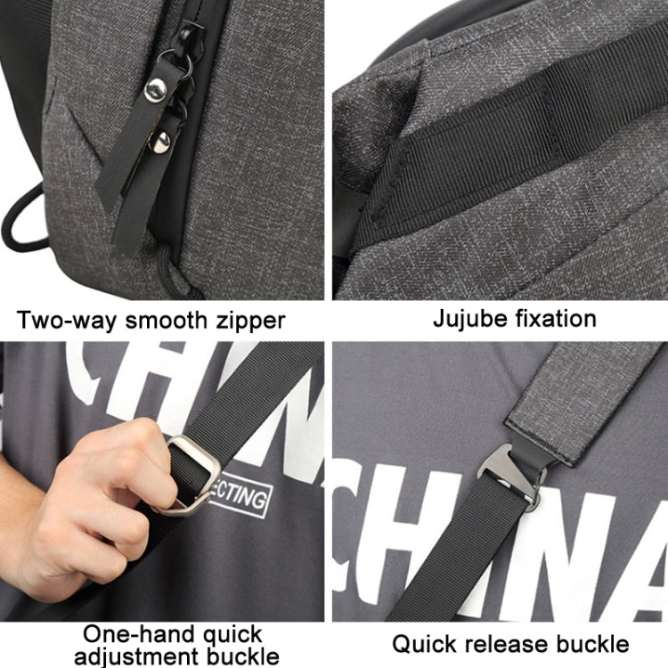 Portable Waterproof Photography SLR Camera Messenger Bag, Color: 3L Light Gray - free shipping - PMC TechLife - Order now!