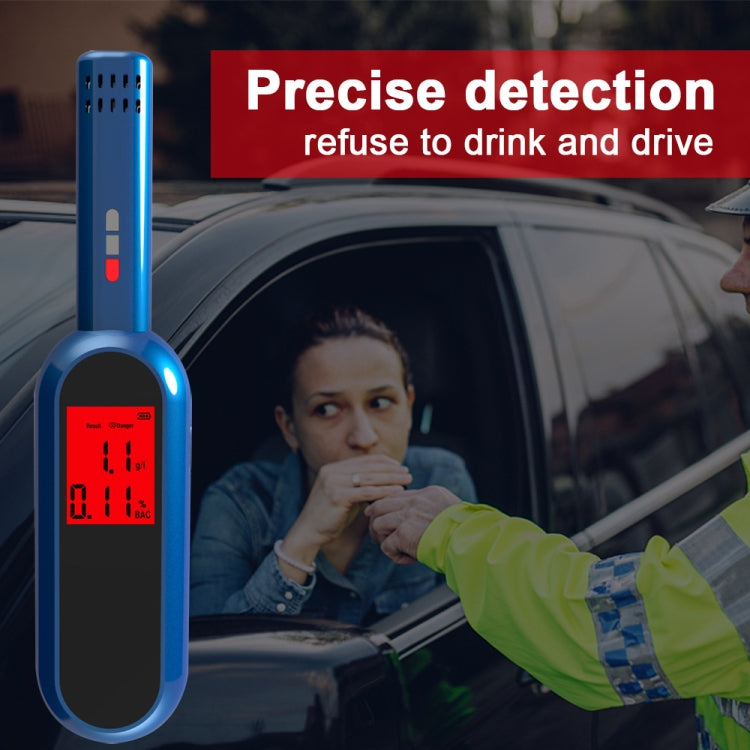 High-precision Breath Alcohol Tester(English Version) - Breath Alcohol Tester by PMC TechLife | Online Shopping South Africa | PMC TechLife | Buy Now Pay Later Mobicred