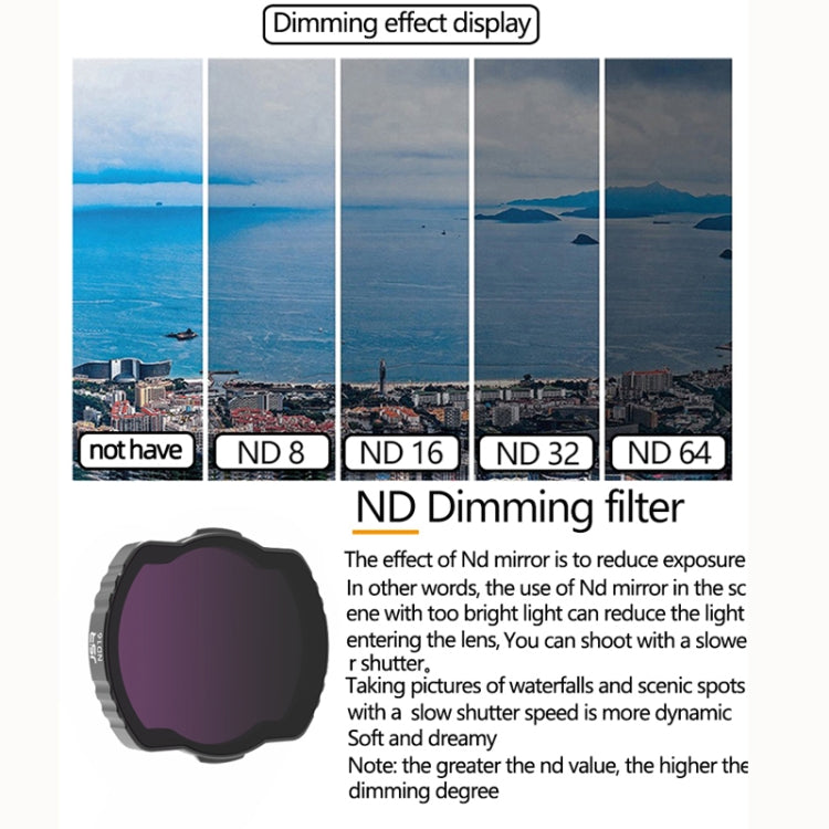 JSR  Adjustable Filter For DJI Avata,Style:  ND8PL - Lens Filter by JSR | Online Shopping South Africa | PMC TechLife | Buy Now Pay Later Mobicred
