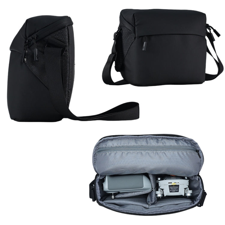 Crossbody Handbag Shoulder Bag Organizer Bag for DJI Mini 3 Pro(Black) - Backpacks & Bags by PMC Jewellery | Online Shopping South Africa | PMC Jewellery | Buy Now Pay Later Mobicred