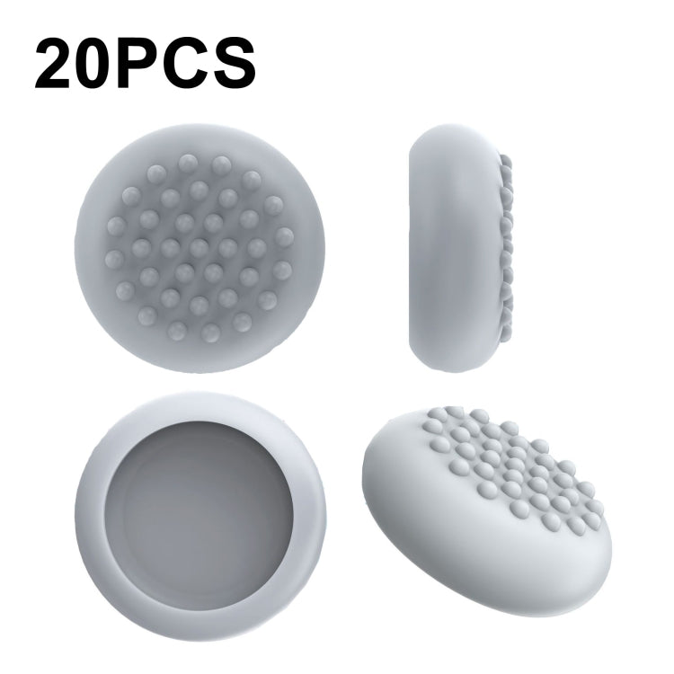 20 PCS Peripheral Button VR Handle Rocker Silicone Protective Cover, For Meta Quest 2(Grey) - VR Accessories by PMC TechLife | Online Shopping South Africa | PMC TechLife | Buy Now Pay Later Mobicred