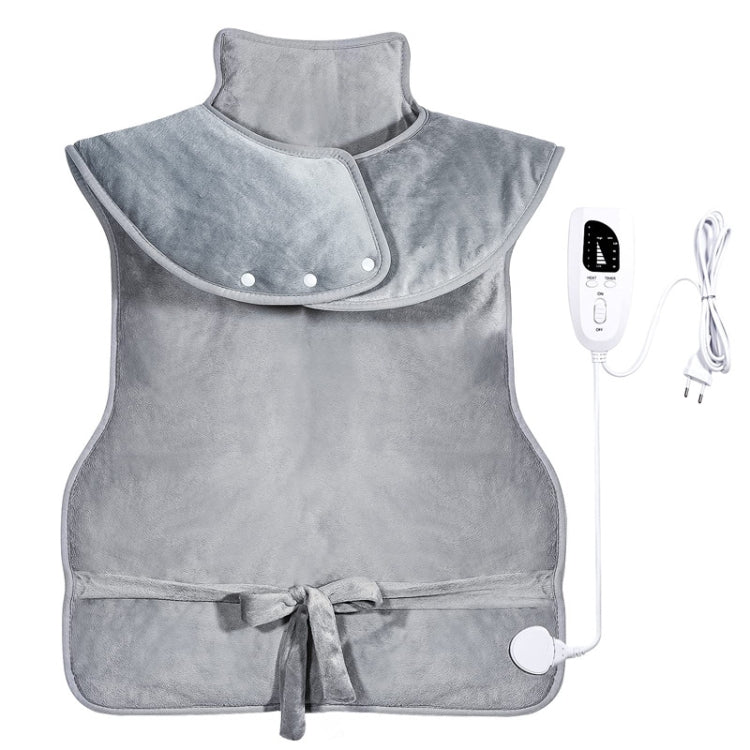 Heated Shoulder Guards Neck Guards Electric Heated Shawls Electric Blankets UK Plug(Silver Gray) - free shipping - PMC TechLife - Order now!