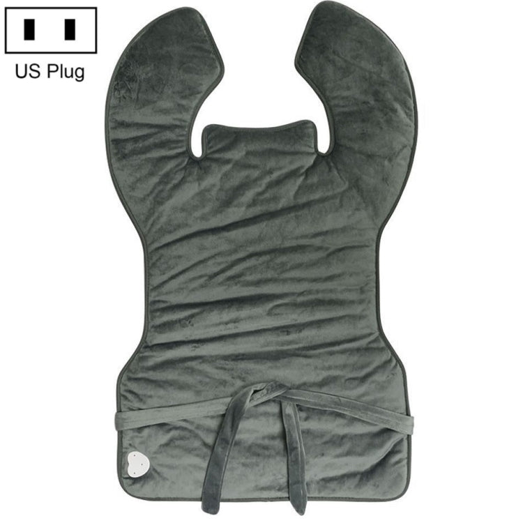 Heated Shoulder Guards Neck Guards Electric Heated Shawls Electric Blankets US Plug(Dark Gray) - free shipping - PMC TechLife - Order now!