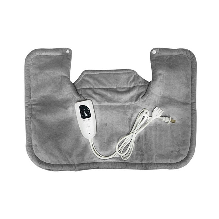 Electric Heated Thermal Shawl On The Back And The Neck EU Plug(Dark Gray) - free shipping - PMC TechLife - Order now!