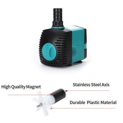 EB-301 3W Aquarium Submersible Water Pump Fountain Filter Fish Pond,EU Plug - Pumps by PMC Jewellery | Online Shopping South Africa | PMC Jewellery