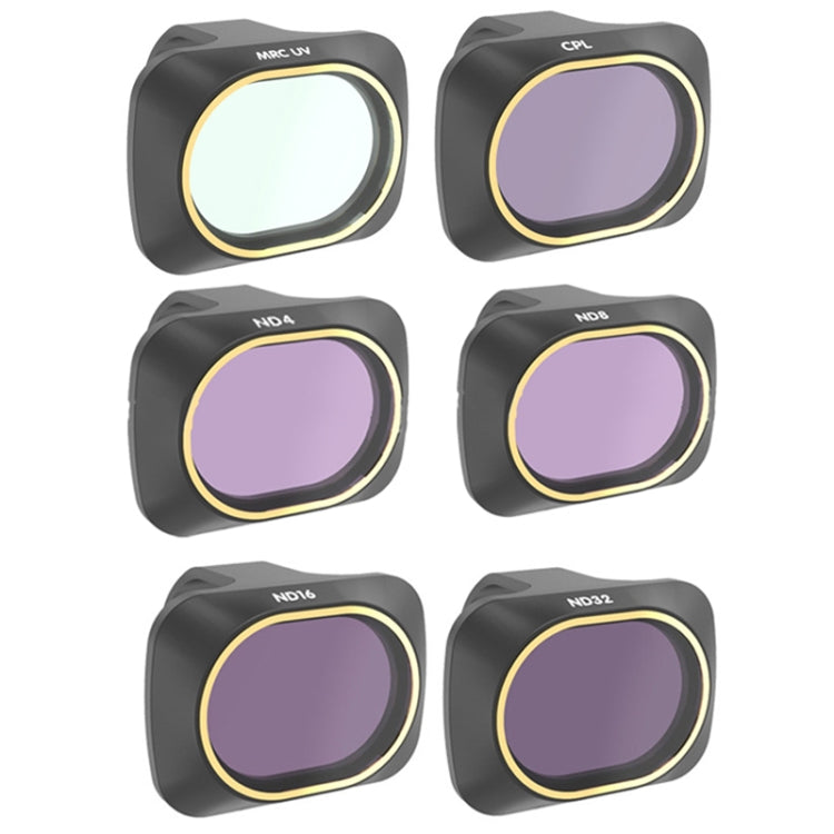 JSR JSR-3654-04 For Mavic Mini / Mini 2 / Mini 2 SE Filters, Style: UV +CPL+ND4+ND8+ND16+ND32 - Mavic Lens Filter by PMC Jewellery | Online Shopping South Africa | PMC Jewellery | Buy Now Pay Later Mobicred