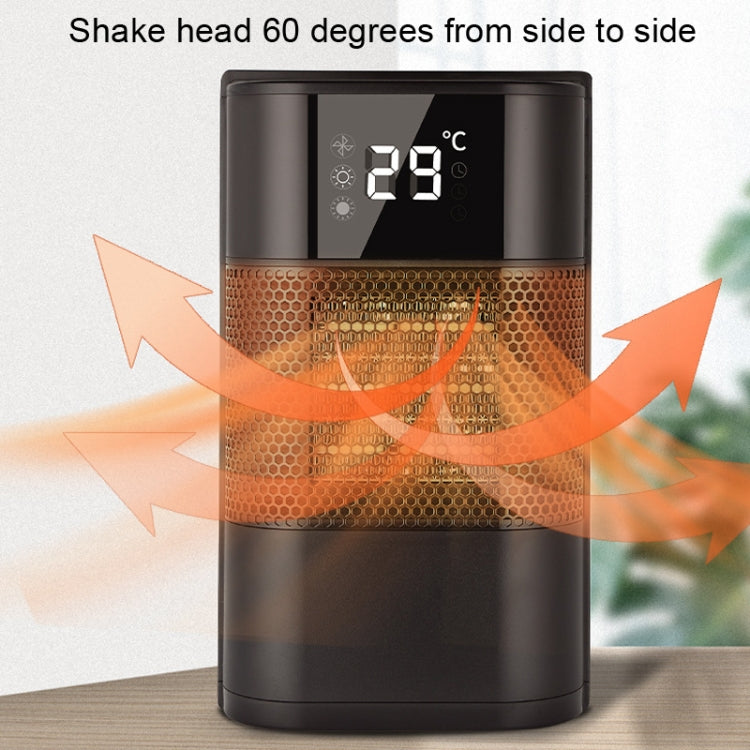 N8 Table Air Heater Indoor Quick Heat Energy Saving Electric Heater,  Specification: EU Plug(Black) - Electric Heaters by PMC TechLife | Online Shopping South Africa | PMC TechLife