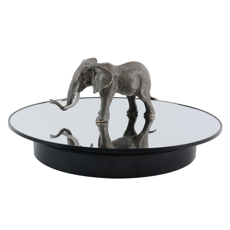 32cm Electric Turntable for Photography With Speed Direction Adjustment, Color: Black Mirror -  by PMC TechLife | Online Shopping South Africa | PMC TechLife | Buy Now Pay Later Mobicred