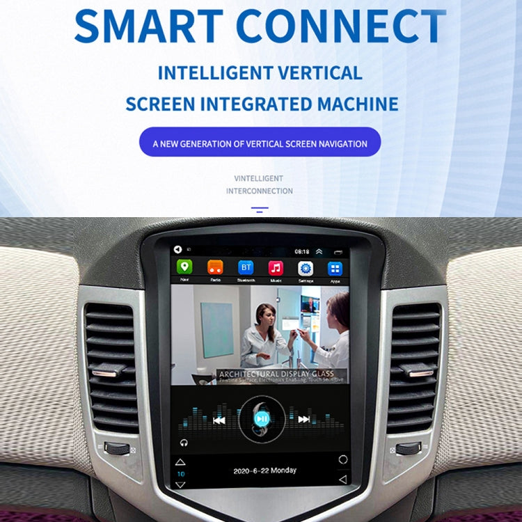 For Chevrolet Cruze 9.7 inch Navigation Integrated Machine, Style: Standard+8 Light Camera(1+16G) - Car MP3 & MP4 & MP5 by PMC TechLife | Online Shopping South Africa | PMC TechLife | Buy Now Pay Later Mobicred