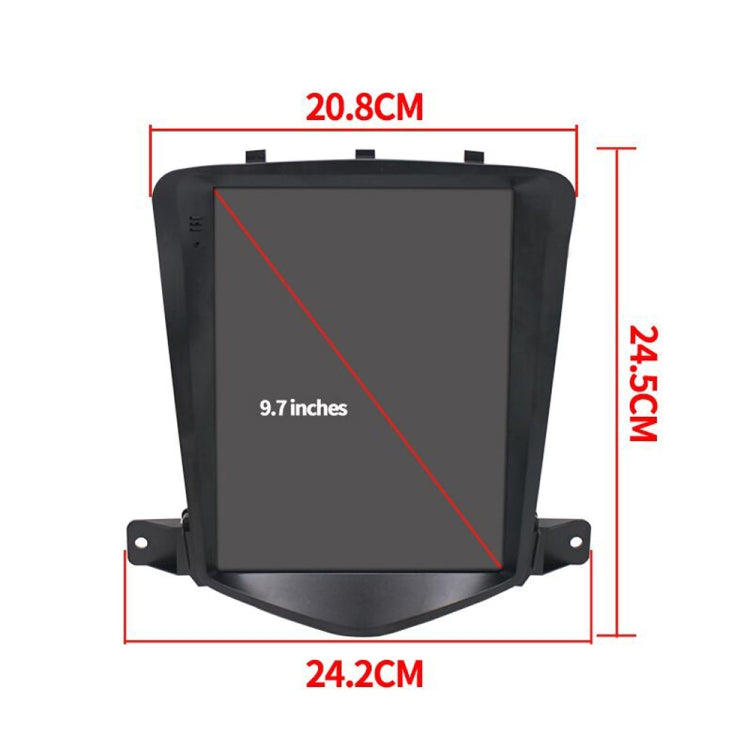 For Chevrolet Cruze 9.7 inch Navigation Integrated Machine, Style: Standard+12 Light Camera(2+32G) - Car MP3 & MP4 & MP5 by PMC TechLife | Online Shopping South Africa | PMC TechLife | Buy Now Pay Later Mobicred