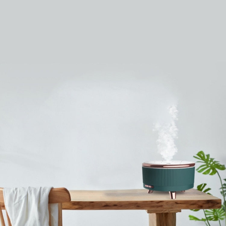 Ultrasonic Aromatherapy Diffuser Humidifier Essential Oil Diffuser AU Plug(Dark Green) - free shipping - PMC TechLife - Order now!